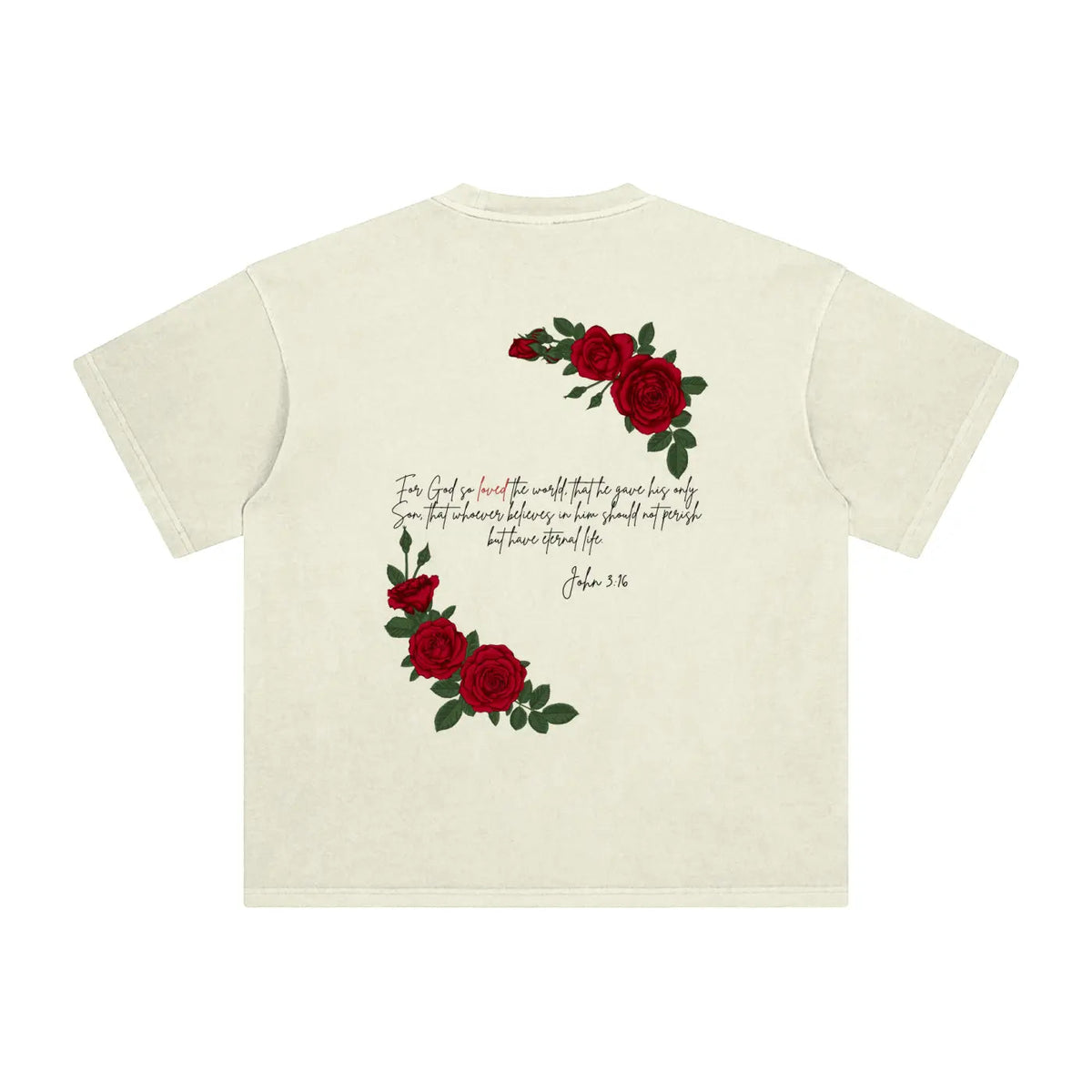 Agape (Love) Unisex Washed T-Shirt