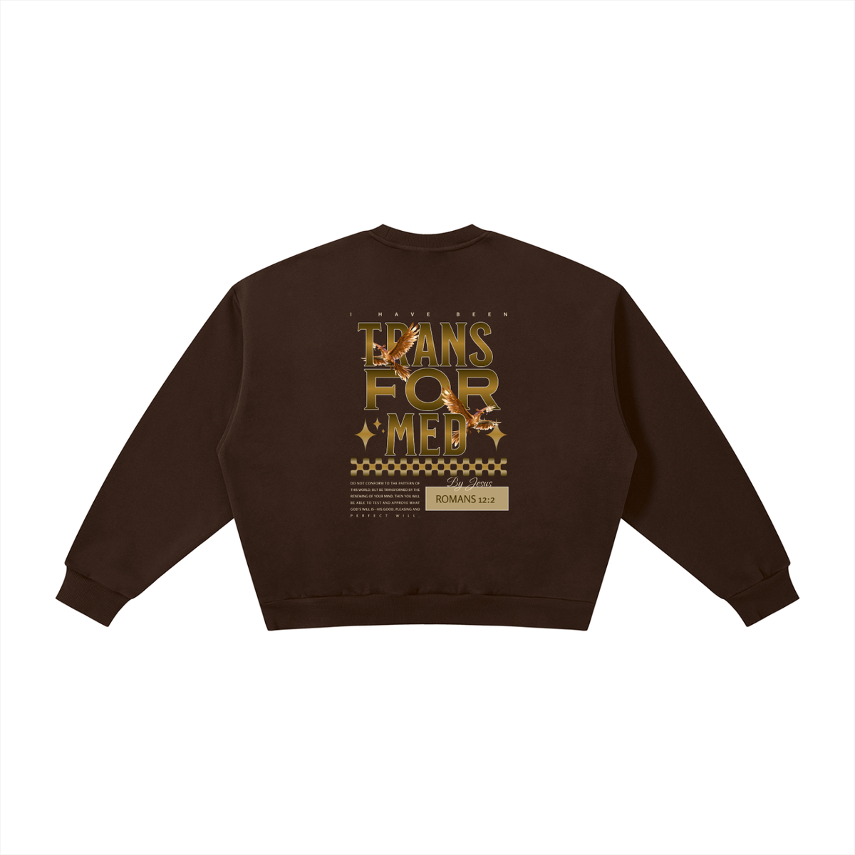 Transformed Boxy Fleece  Sweatshirt