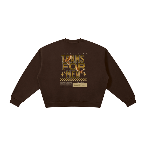 Transformed Boxy Fleece  Sweatshirt