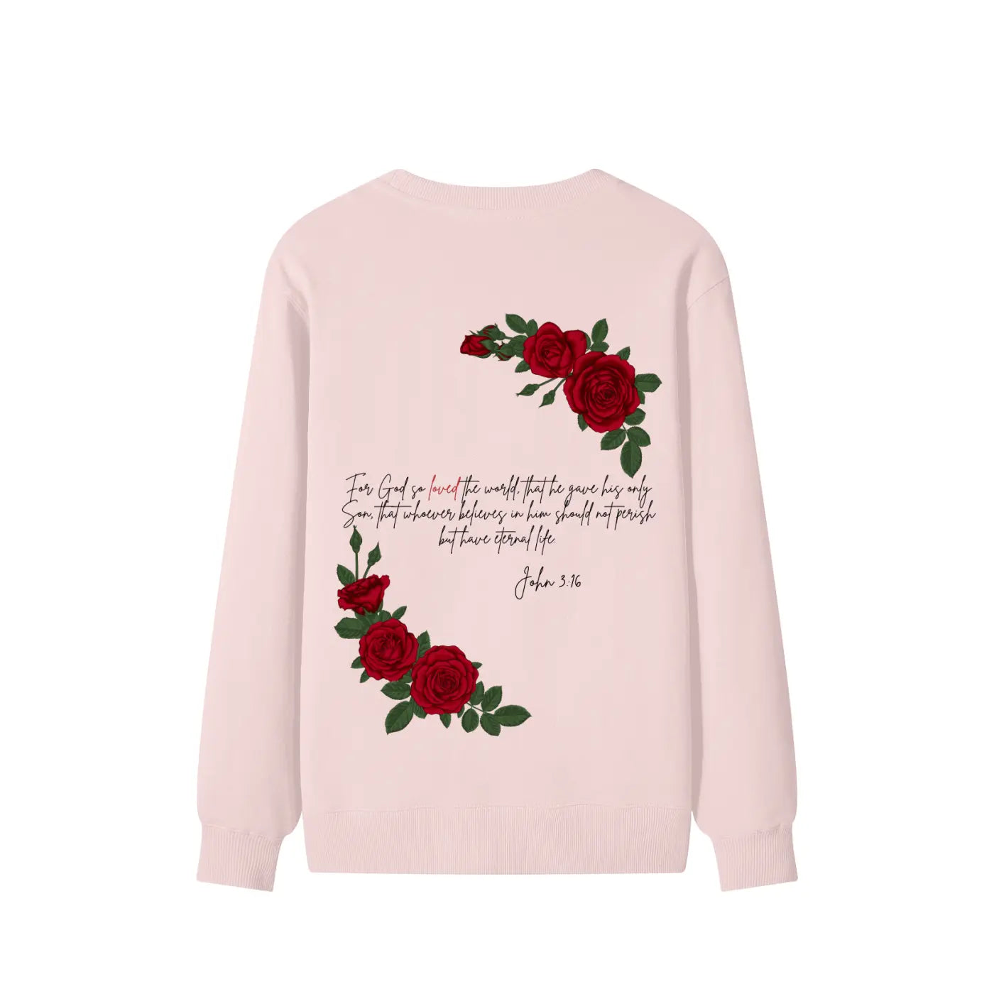 Agape (Love) Unisex Cotton Sweater ODMPOD