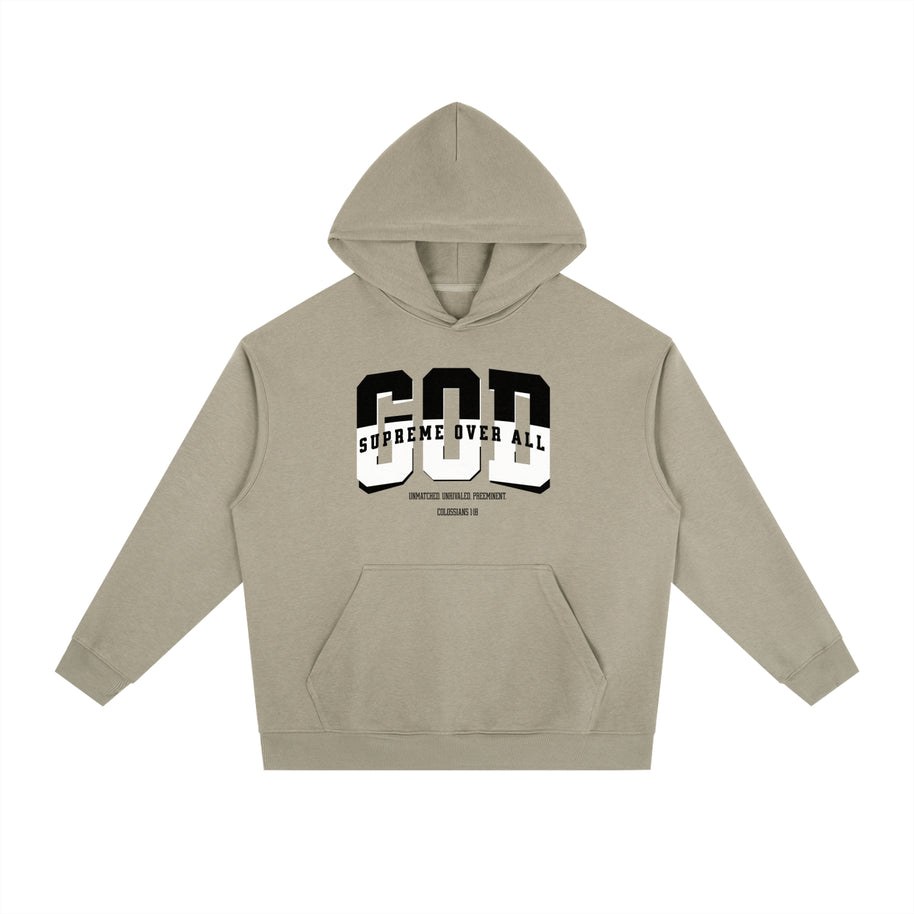 God is Supreme Drop-Shoulder Hoodie