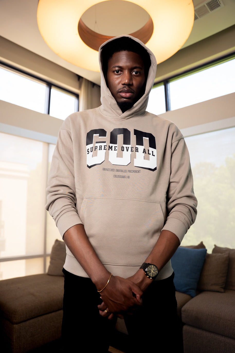 God is Supreme Drop-Shoulder Hoodie