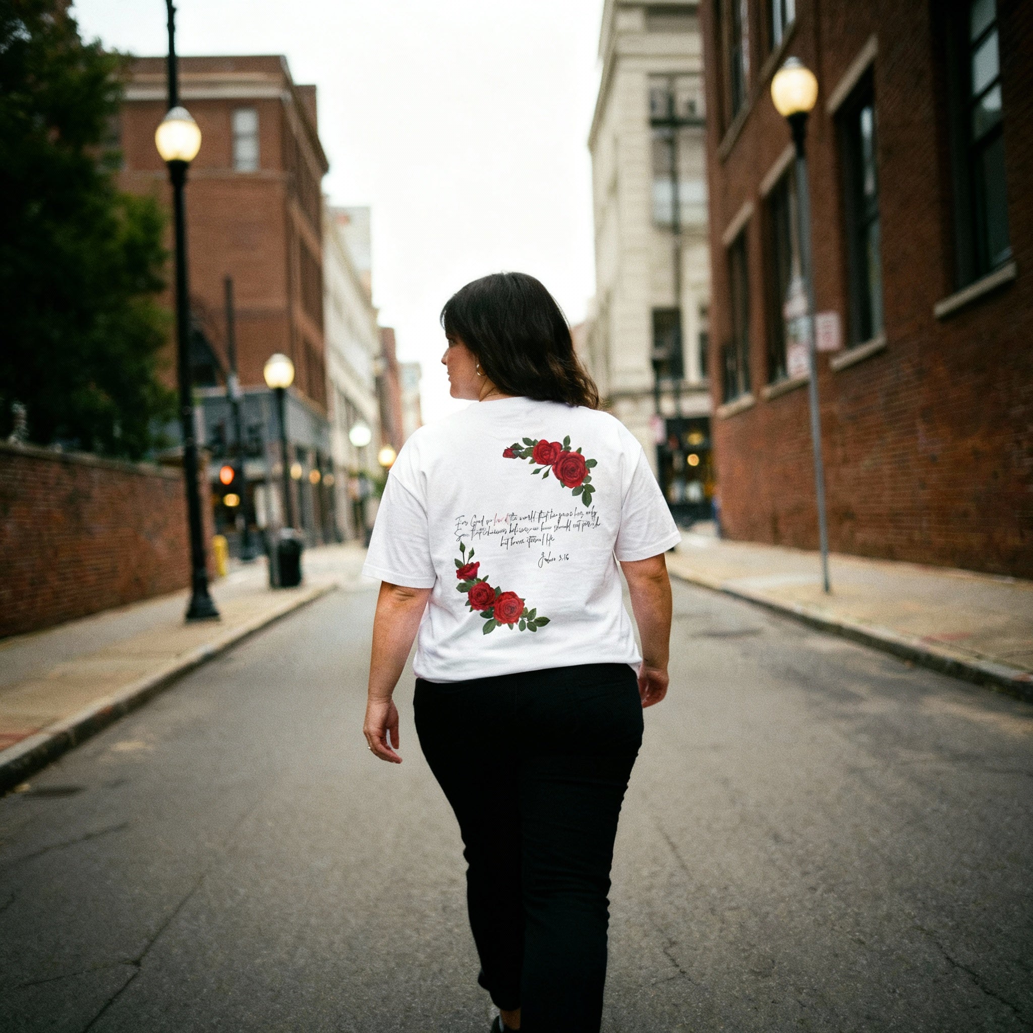 Agape (Love) Cotton T-Shirt - Extended Sizes