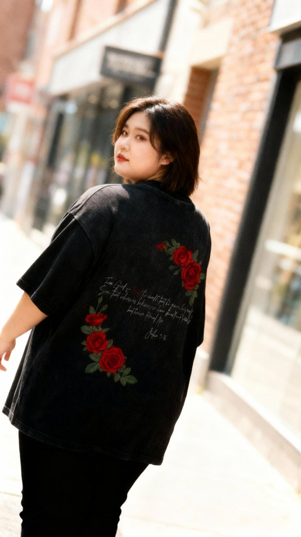 Agape (Love) Cotton T-Shirt - Extended Sizes